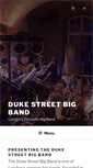 Mobile Screenshot of dukestreetbigband.com